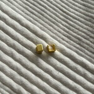 Gorjana square huggie earrings